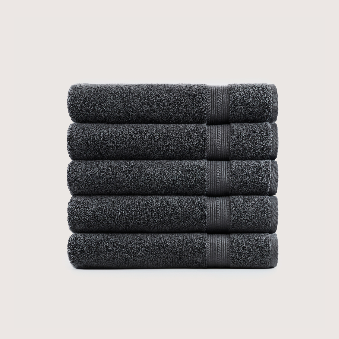 Ultrasoft Egyptian Cotton Bath Towels 5pcs (55x28in)