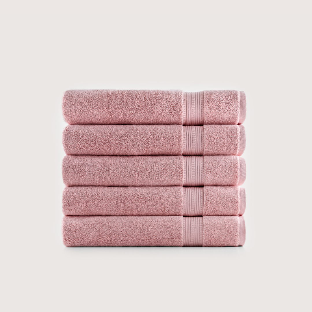 Ultrasoft Egyptian Cotton Bath Towels 5pcs (55x28in)