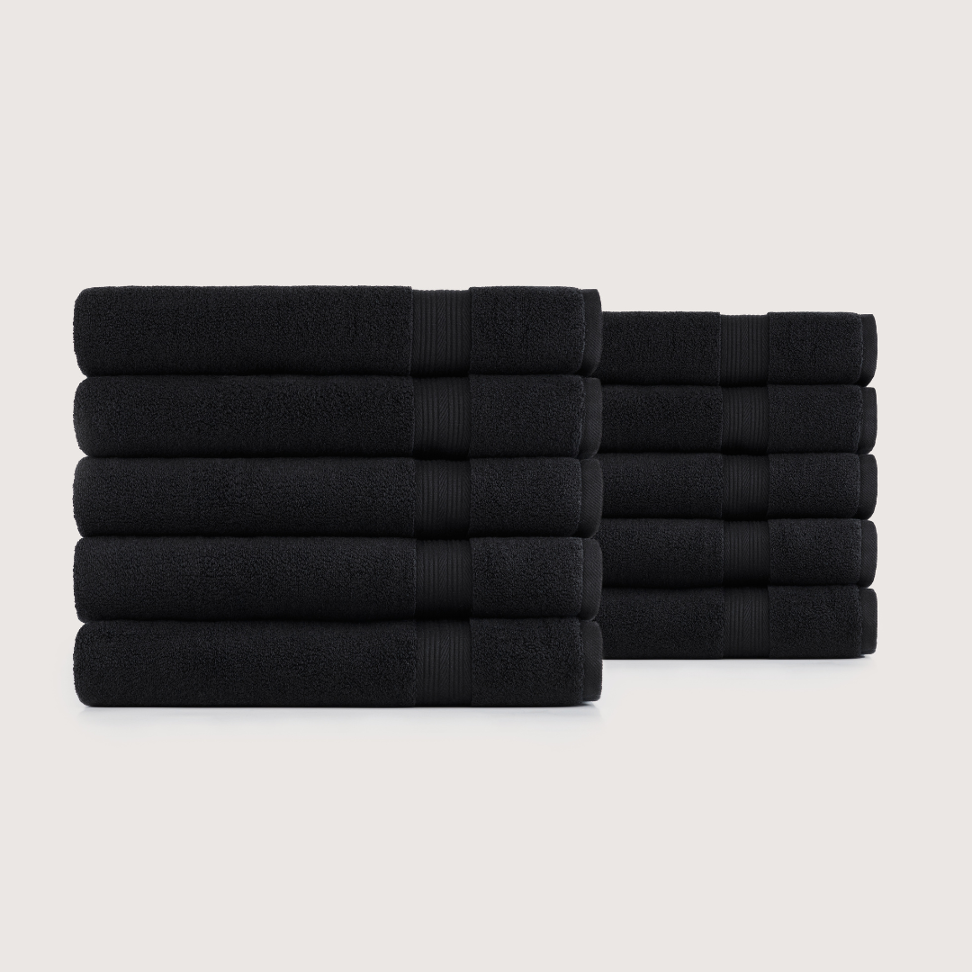 Ultrasoft Egyptian Cotton Bath Towels 10pcs (55x28in)