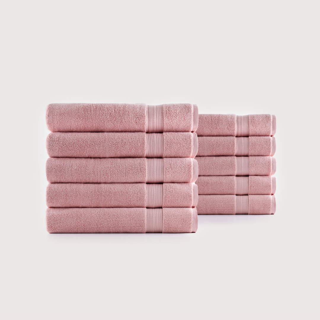 Ultrasoft Egyptian Cotton Bath Towels 10pcs (55x28in)