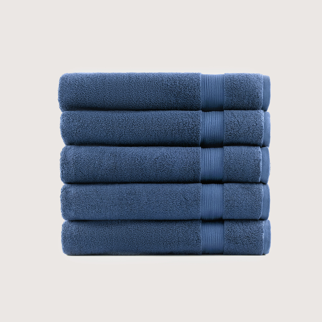 Ultrasoft Egyptian Cotton Bath Towels 5pcs (55x28in)