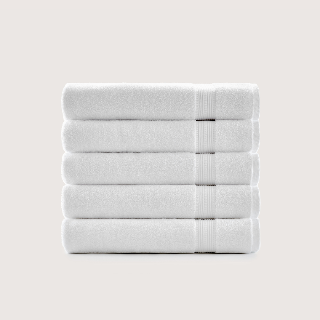 Ultrasoft Egyptian Cotton Bath Towels 5pcs (55x28in)