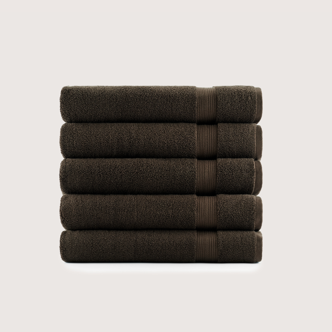 Ultrasoft Egyptian Cotton Bath Towels 5pcs (55x28in)