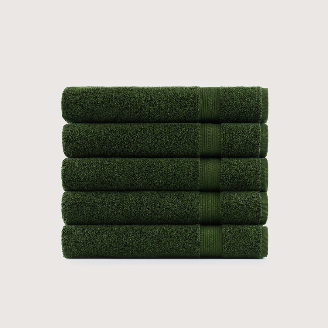 Ultrasoft Egyptian Cotton Bath Towels 5pcs (55x28in)