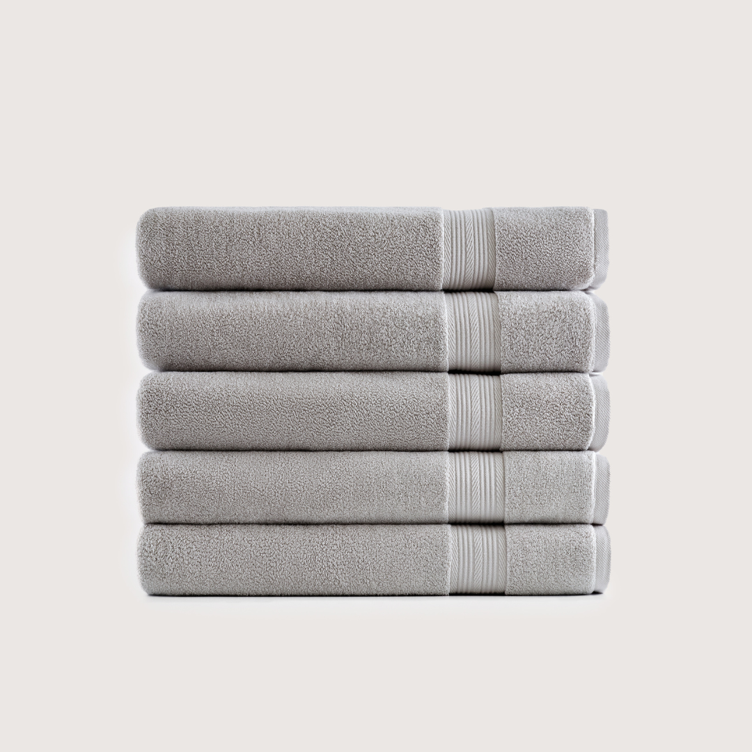 Ultrasoft Egyptian Cotton Bath Towels 5pcs (55x28in)